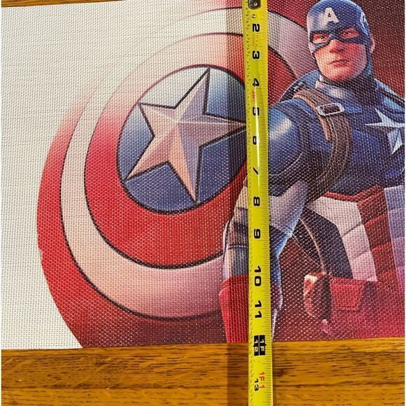 Captain America Placemats set of 6 NWT - Picture 5 of 5